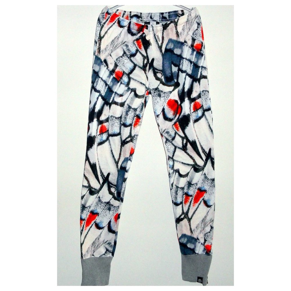 Molo Netherlands Knit Cotton Pants Butterfly Wings